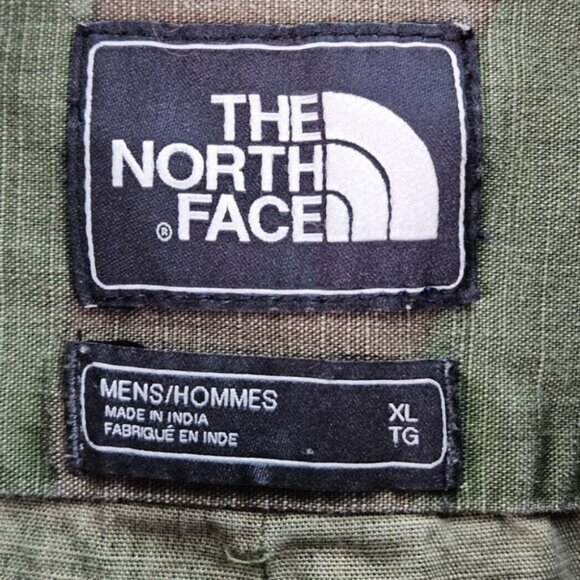 The North Face Camo Button-Down Shirt Sz L Tactical Combat Outdoor Hiking Trail - Picture 9 of 10